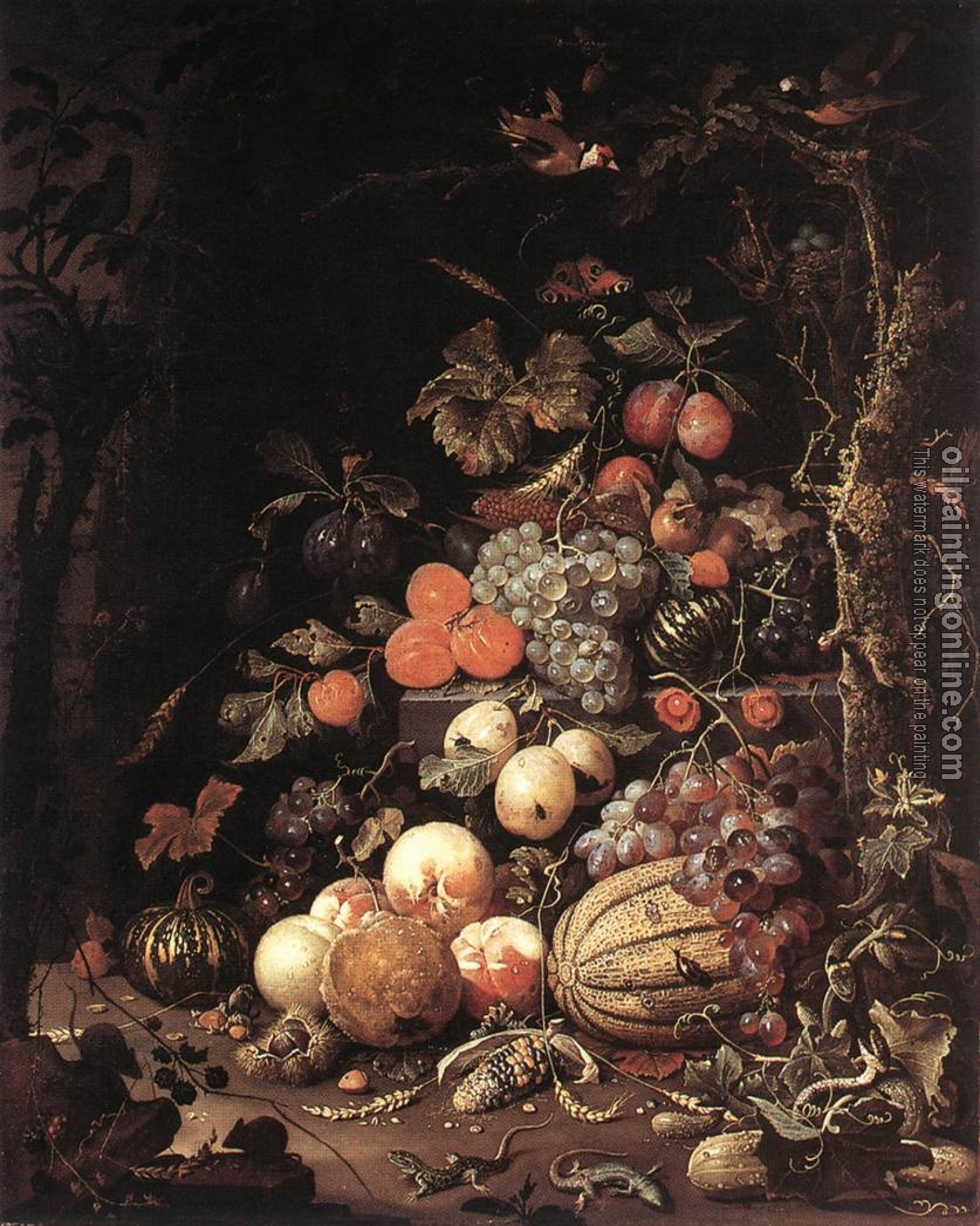 Mignon, Abraham - Still-Life